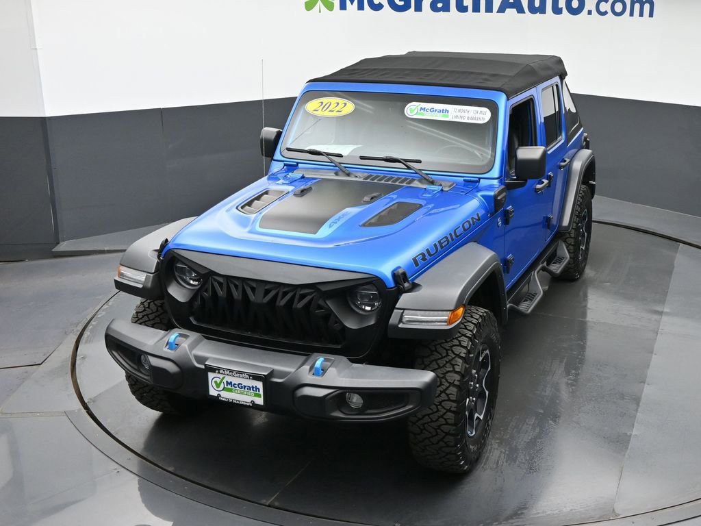 Used 2022 Jeep Wrangler Unlimited Rubicon 4xe w/ Cold Weather Group image 24