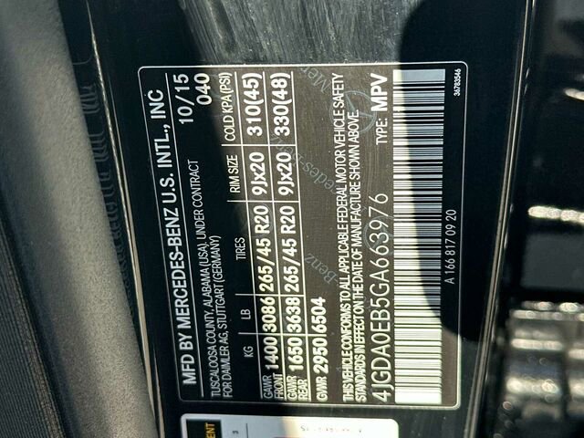 Used 2016 Mercedes-Benz GLE 300d GLE 300d 4D Sport Utility 4MAT image 37