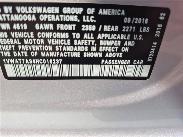 Used 2017 Volkswagen Passat 1.8T S FWD image 22