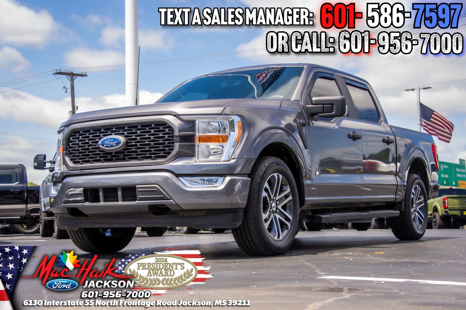 Certified 2022 Ford F150 XL w/ STX Appearance Package RWD image 3