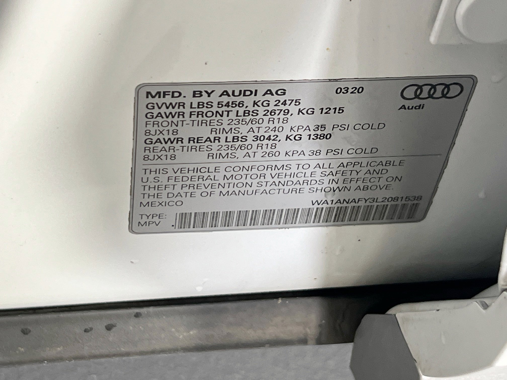 Used 2020 Audi Q5 2.0T Premium w/ Convenience Package AWD/4WD image 31