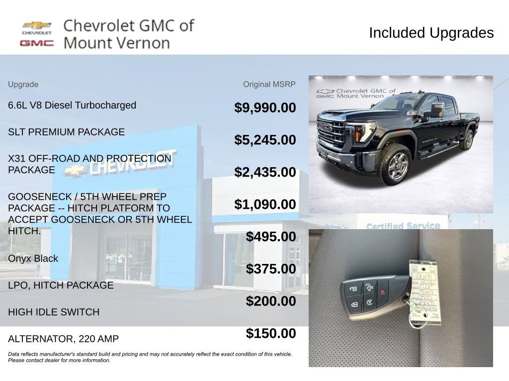 New 2026 GMC Sierra 2500 SLT w/ SLT Premium Package image 6