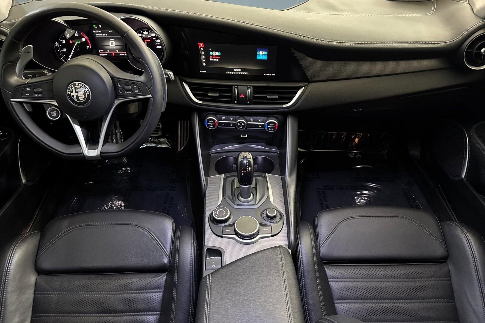 Used 2019 Alfa Romeo Giulia Ti Sport w/ Quick Order Package 22U Sport RWD image 16