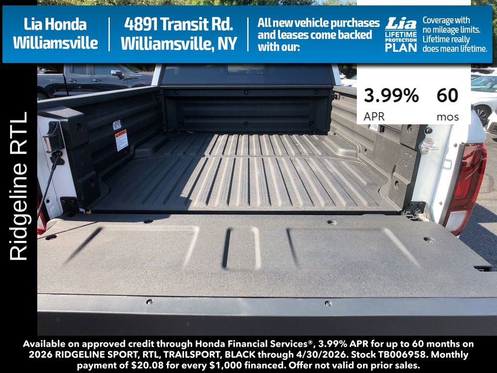 New 2026 Honda Ridgeline RTL image 12