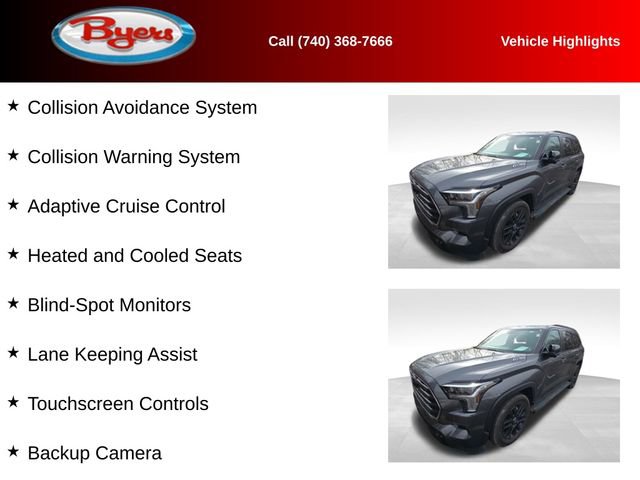 Used 2025 Toyota Sequoia Limited w/ Tow Technology Package image 12