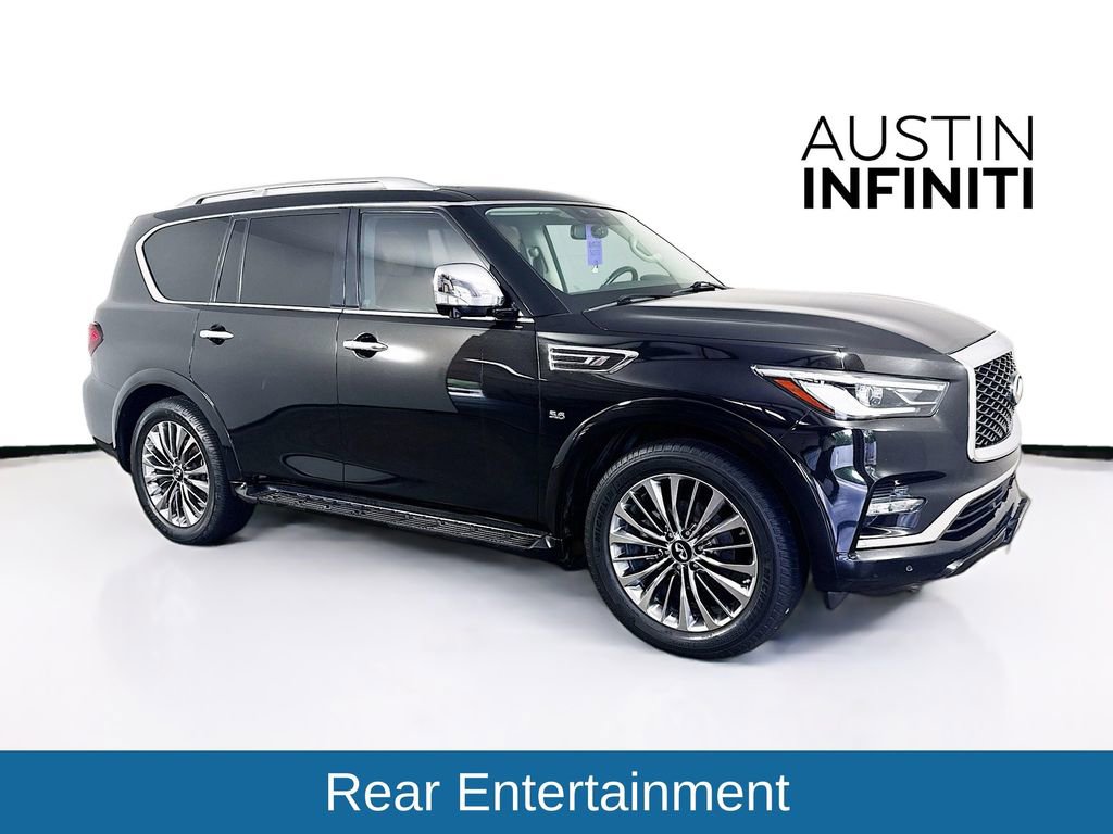 Used 2019 INFINITI QX80 Luxe w/ 22" Wheel Package RWD image 1