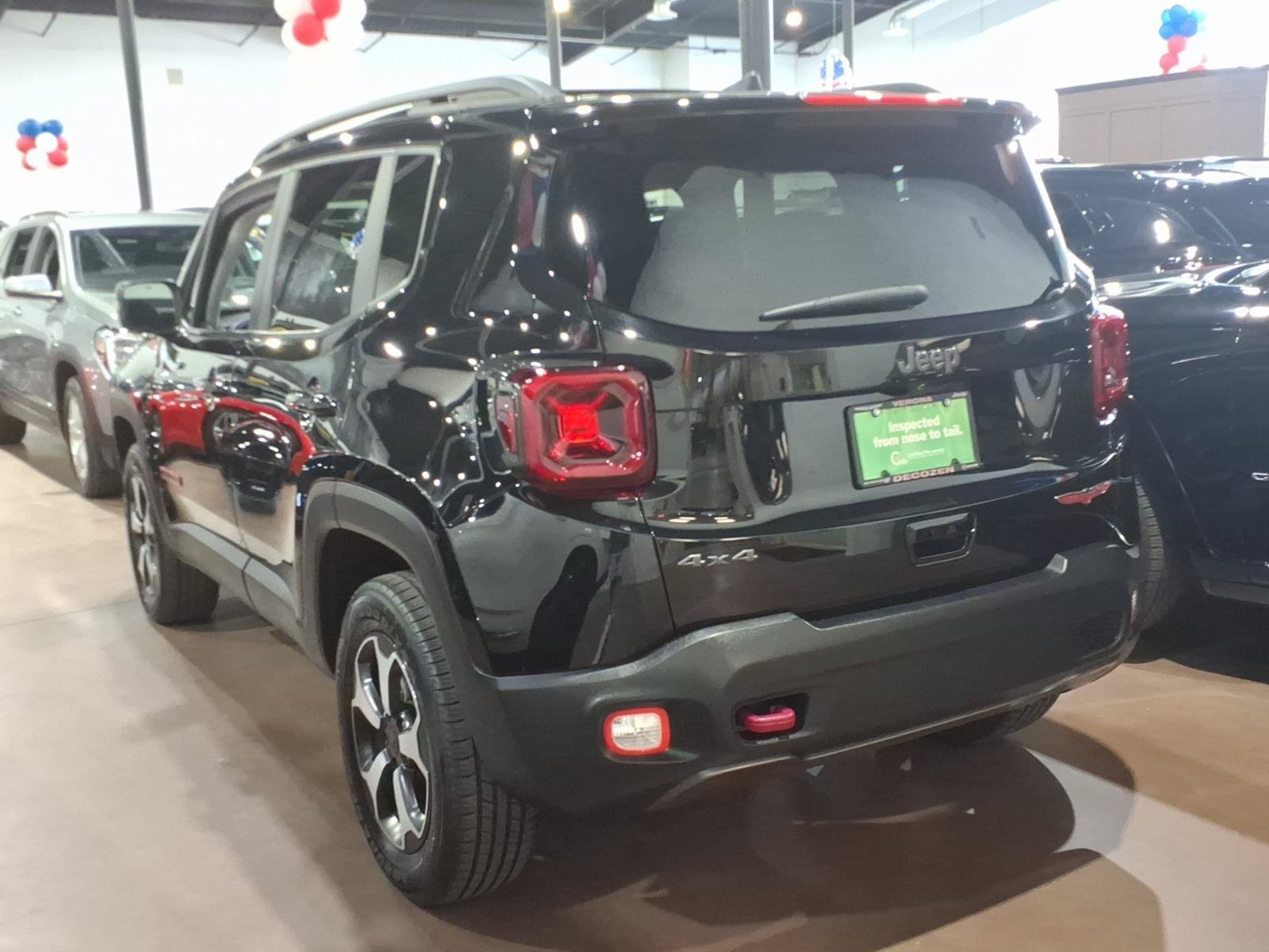 Certified 2019 Jeep Renegade Trailhawk w/ UConnect 8.4 Nav Group AWD/4WD image 4