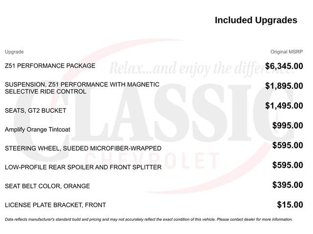Used 2022 Chevrolet Corvette Stingray Preferred Conv w/ Z51 Performance Package RWD image 21