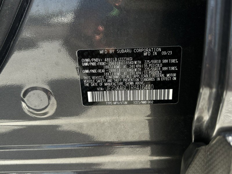 Certified 2024 Subaru Forester Sport AWD/4WD image 36