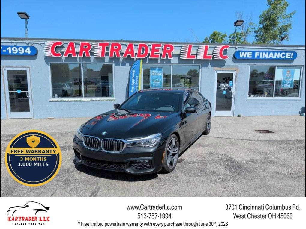 Used 2019 BMW 740i w/ M Sport Package RWD image 1