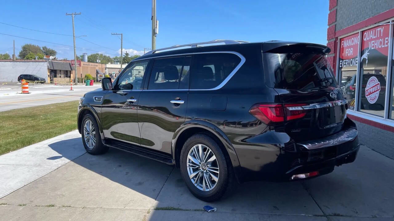 Used 2019 INFINITI QX80 Luxe w/ Proassist Package image 9