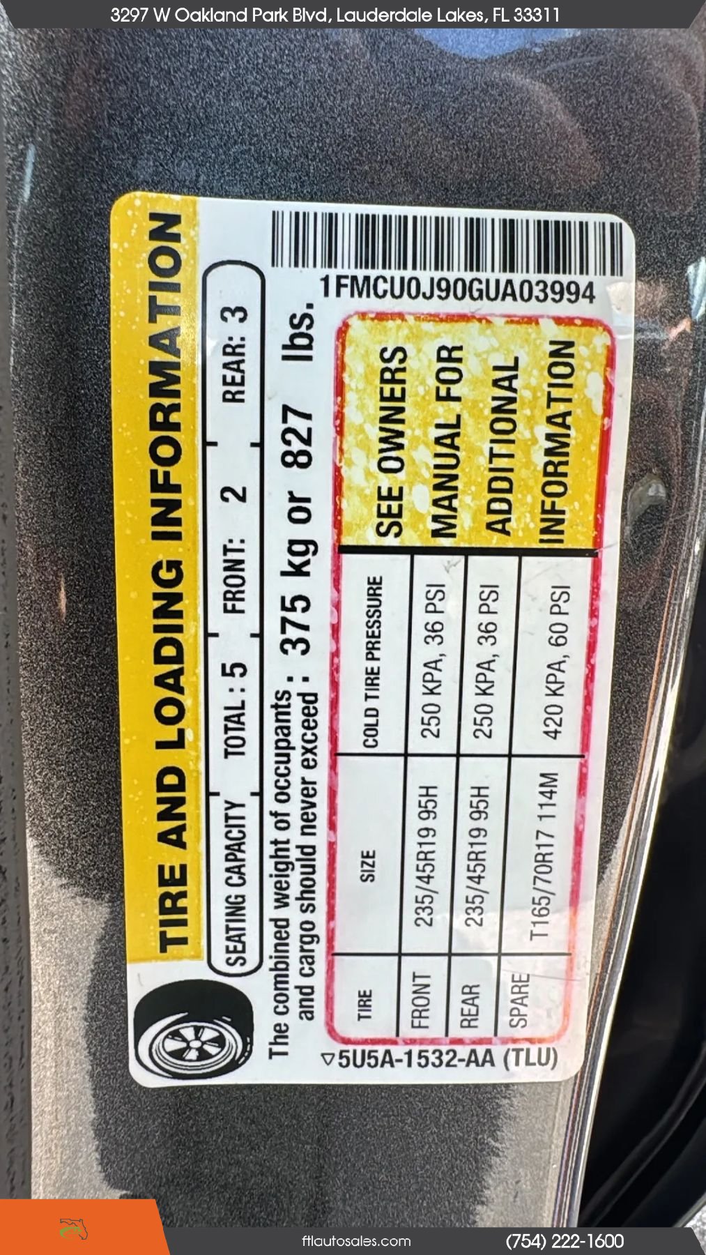 Used 2016 Ford Escape Titanium w/ Equipment Group 301A FWD image 83