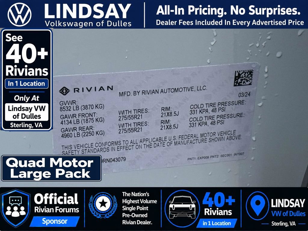 Used 2024 Rivian R1S Adventure AWD/4WD image 30