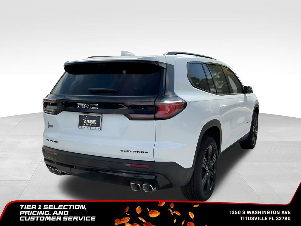 New 2026 GMC Acadia Elevation w/ Black Edition FWD image 8