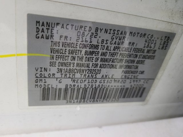 Used 2022 Nissan Sentra SV w/ Trunk Package image 42