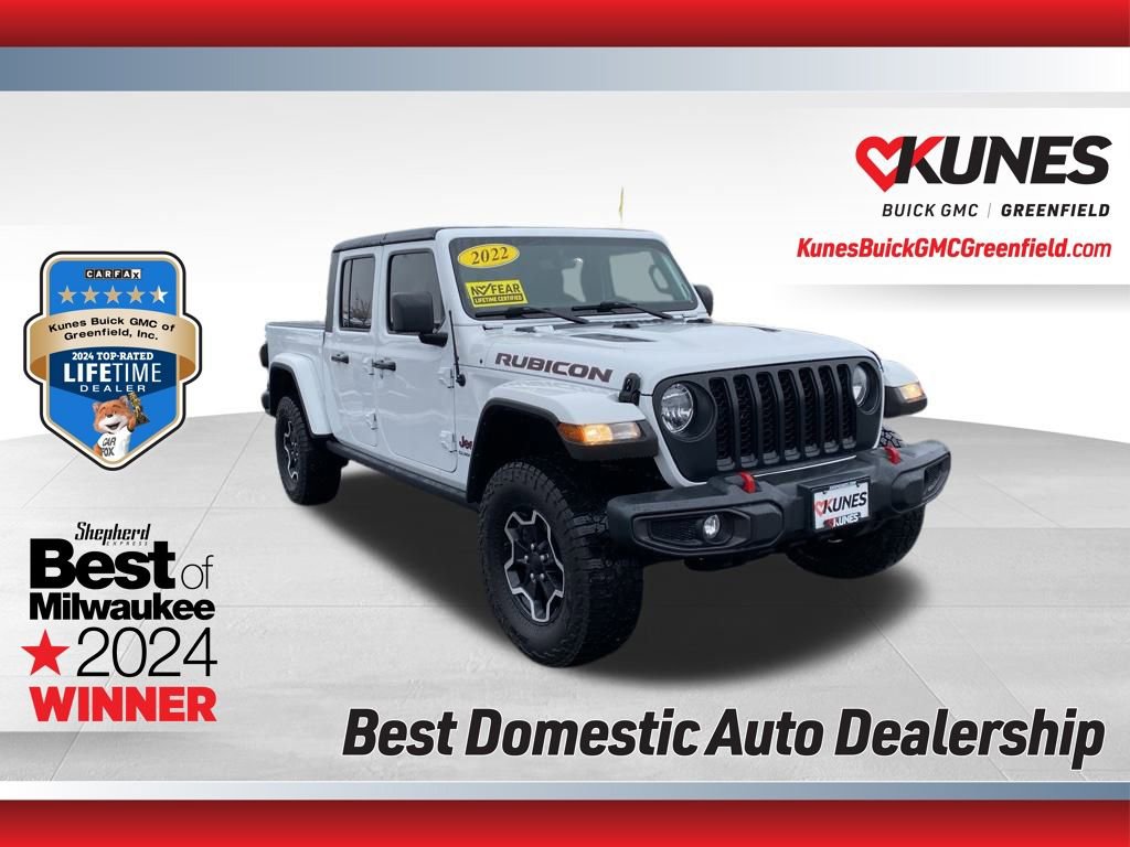 Used 2022 Jeep Gladiator Rubicon w/ Trailer Tow Package image 1