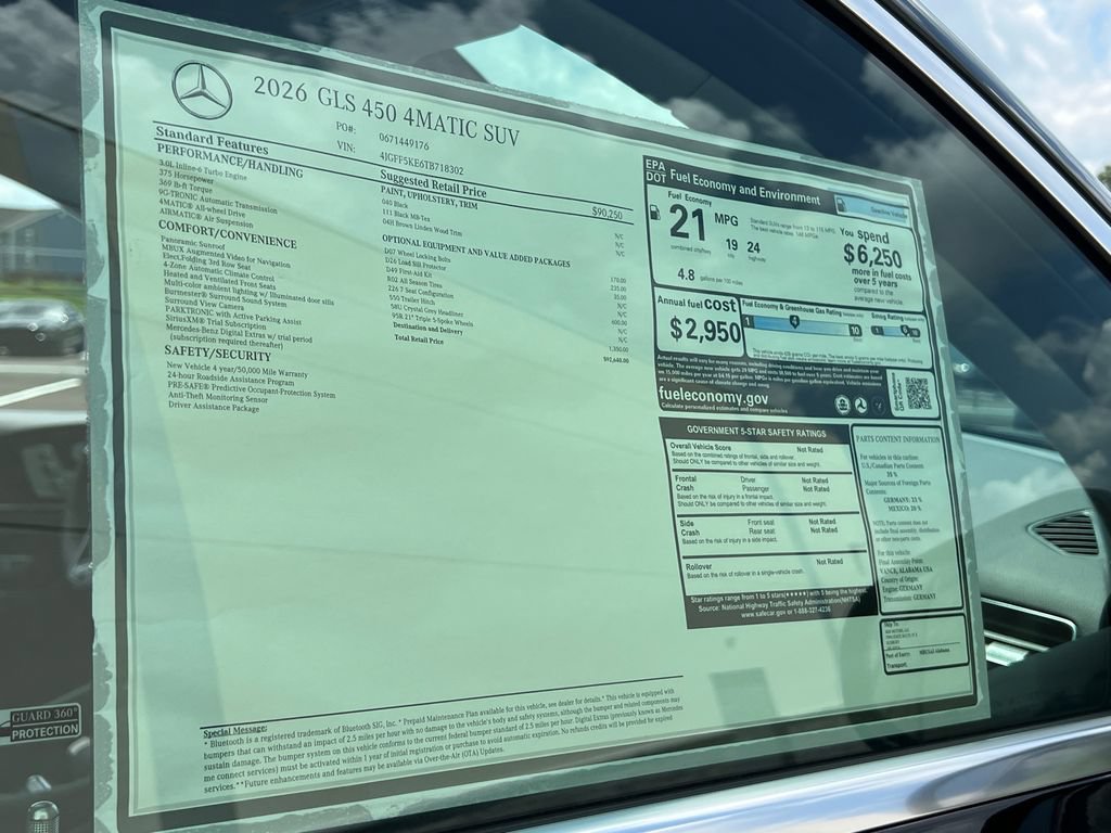 New 2026 Mercedes-Benz GLS 450 4MATIC image 39