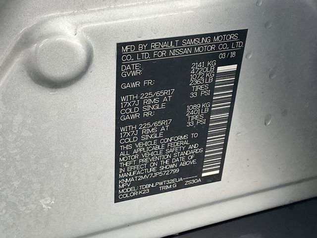 Used 2018 Nissan Rogue S image 35