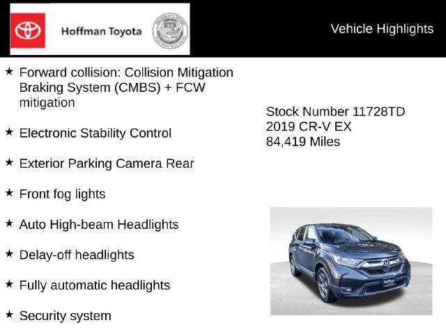 Used 2019 Honda CR-V EX image 25