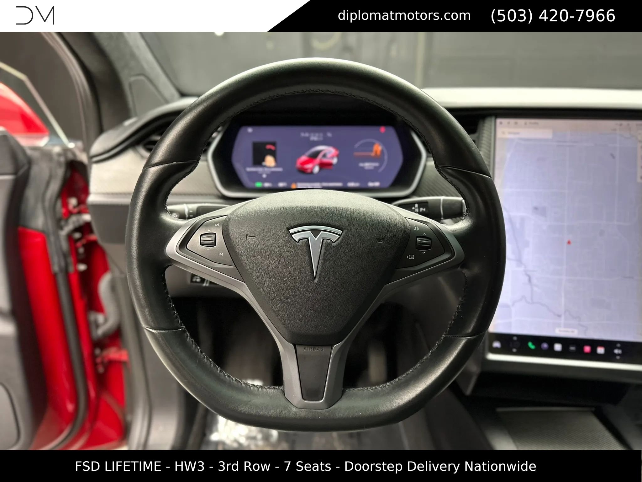 Used 2018 Tesla Model X 75D AWD/4WD image 31