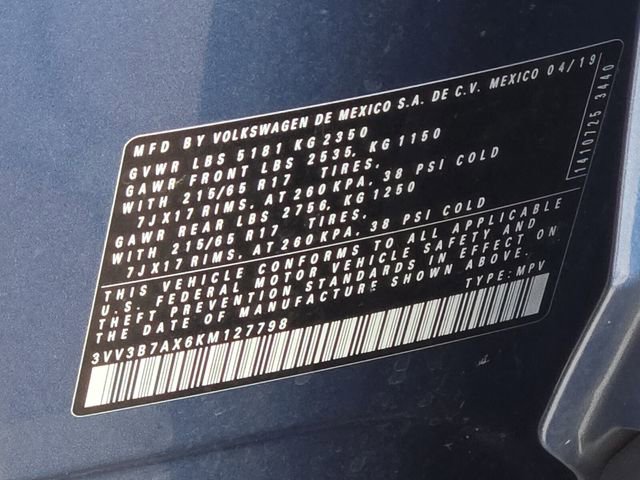 Used 2019 Volkswagen Tiguan SE w/ Panoramic Sunroof Package FWD image 22