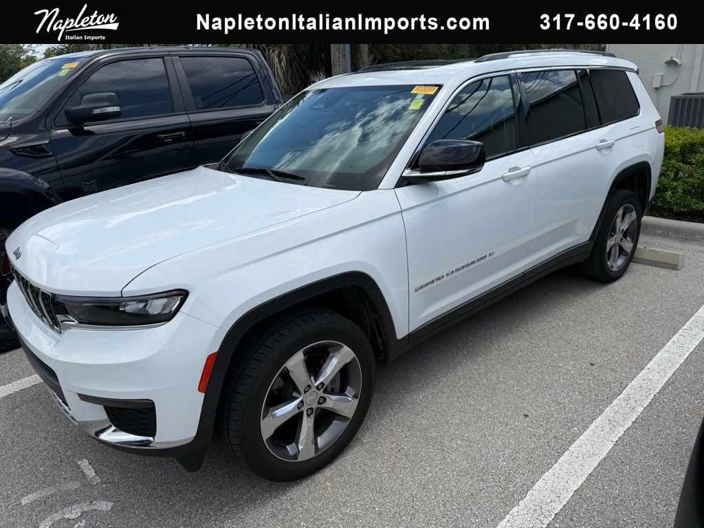 Used 2021 Jeep Grand Cherokee L Limited AWD/4WD image 1