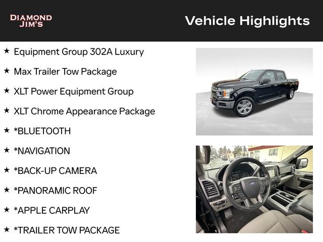 Used 2019 Ford F150 XLT w/ Equipment Group 302A Luxury image 4