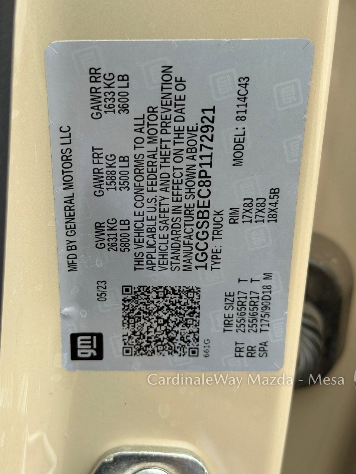 Used 2023 Chevrolet Colorado W/T image 13