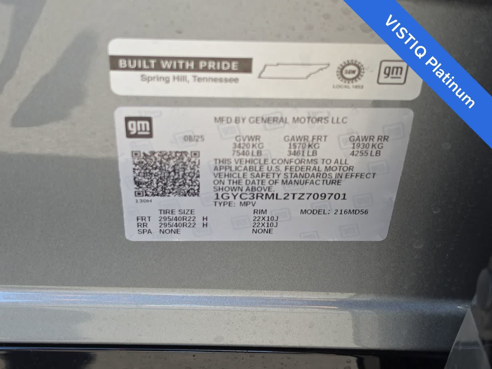 Used 2026 Cadillac Vistiq Platinum w/ LPO, Floor Liner Package AWD/4WD image 24