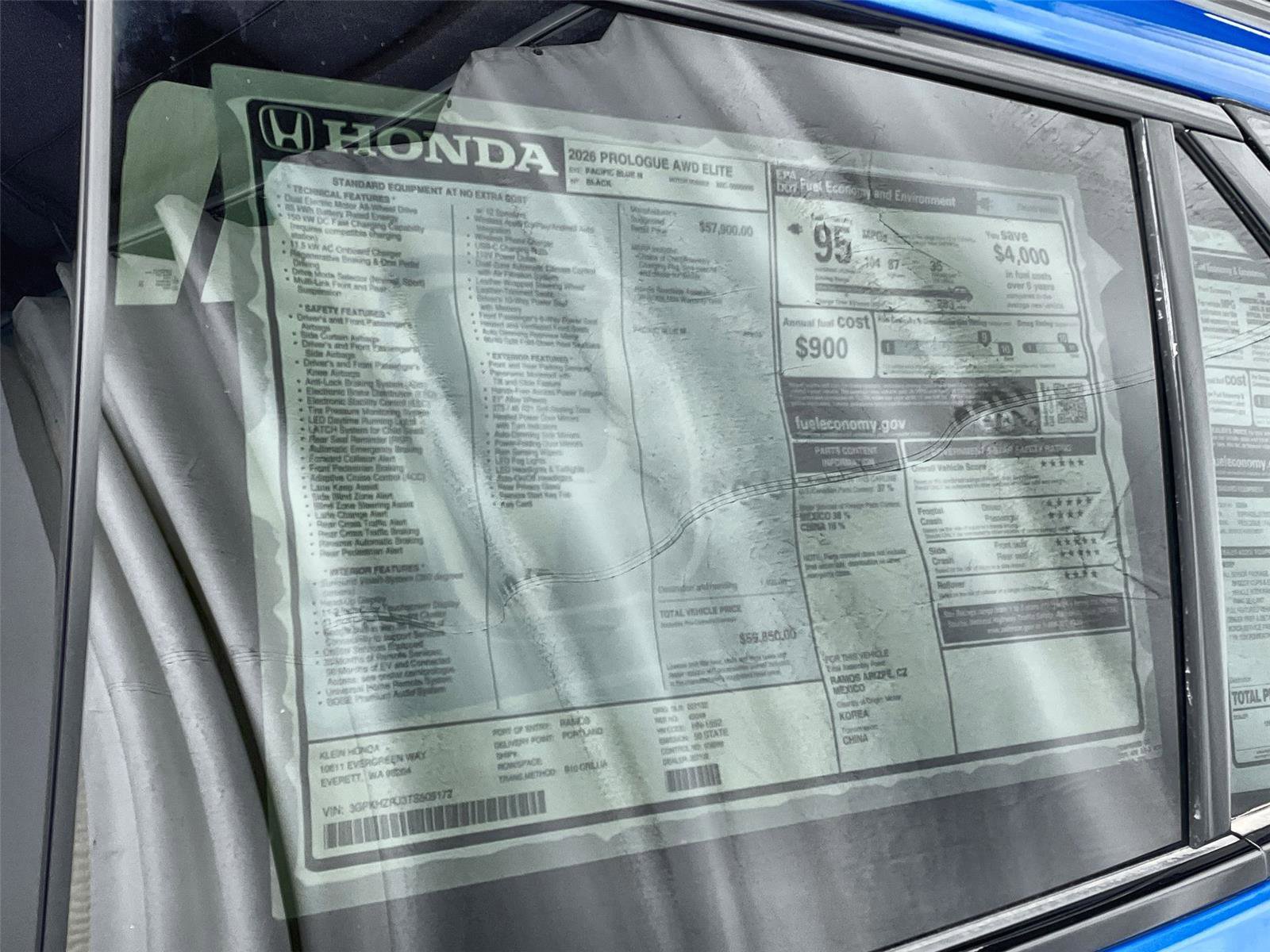 New 2026 Honda Prologue Elite image 32