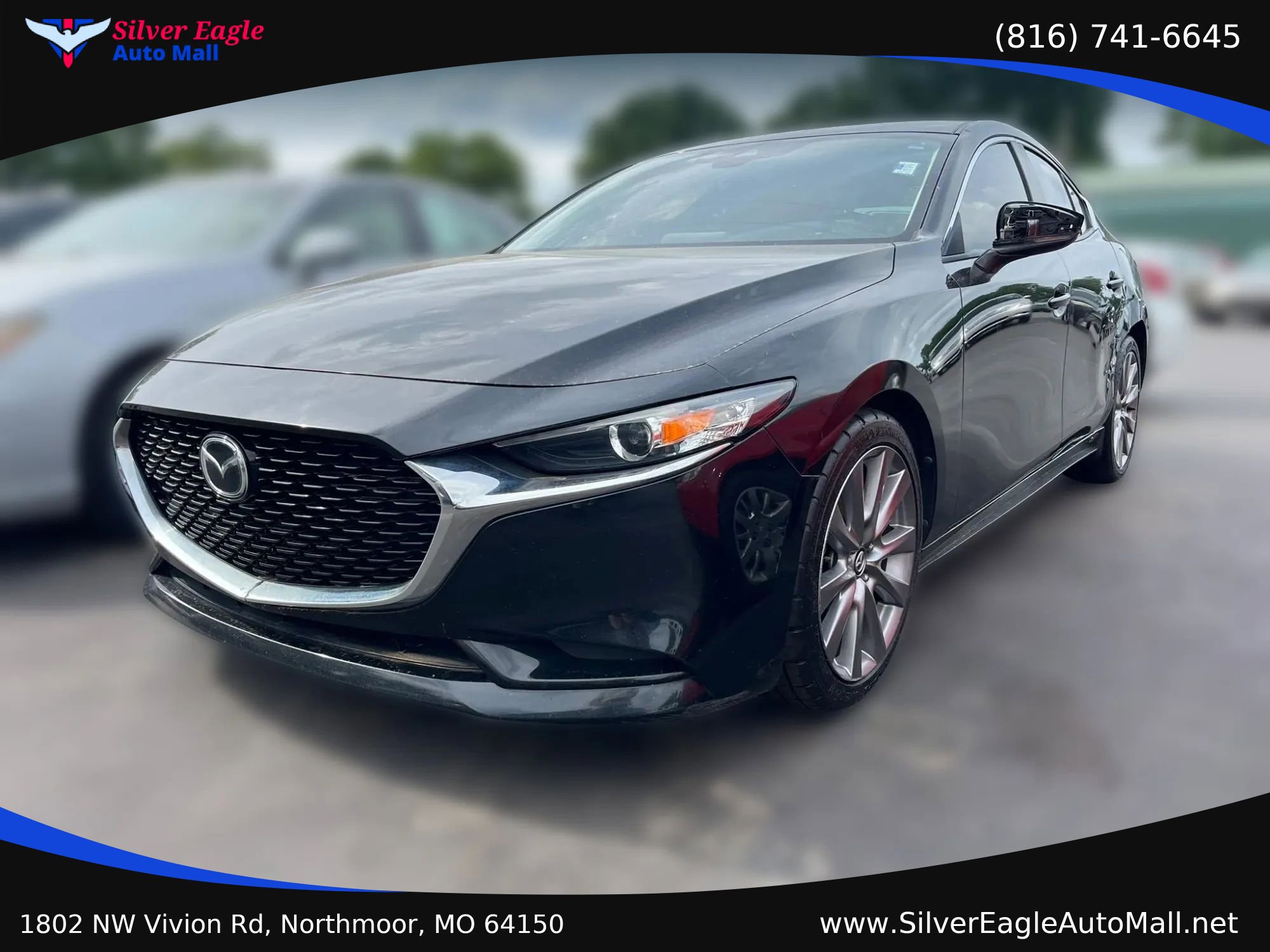 Used 2019 MAZDA MAZDA3 Sedan FWD image 1