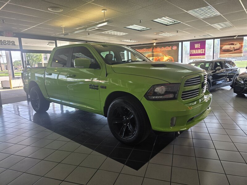 Used 2017 RAM 1500 Sport w/ Sublime Green Sport Package AWD/4WD image 3