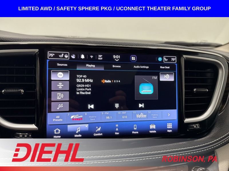 Used 2023 Chrysler Pacifica Limited w/ Uconnect Theater Family Group AWD/4WD image 37