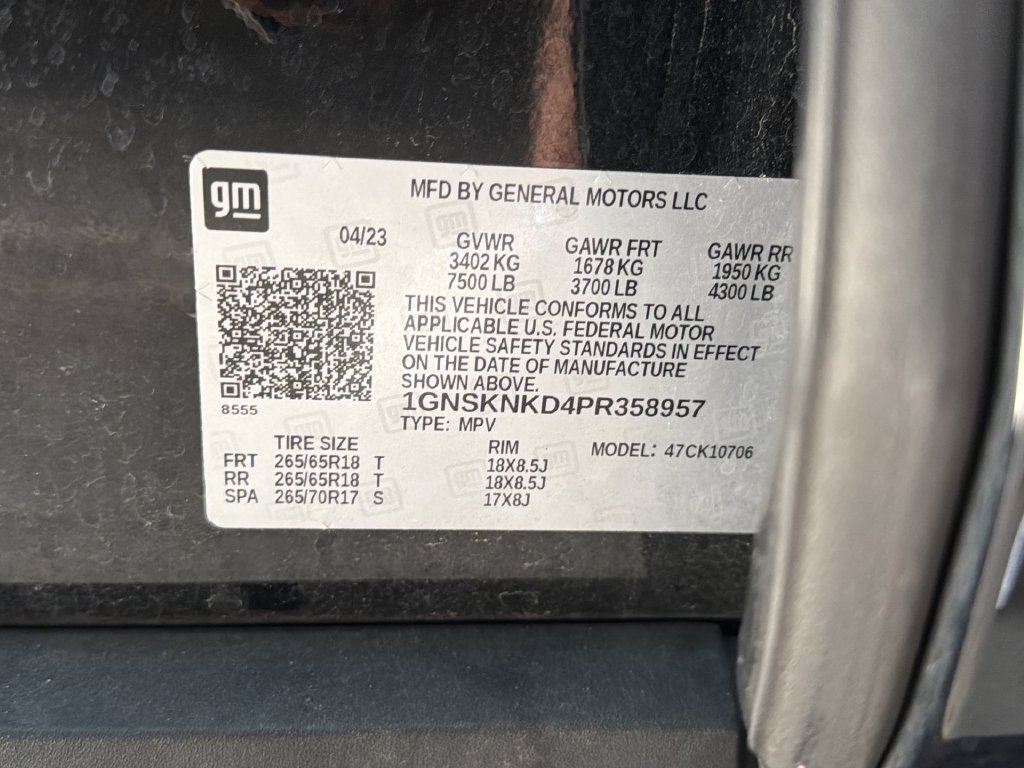 Used 2023 Chevrolet Tahoe LT AWD/4WD image 6