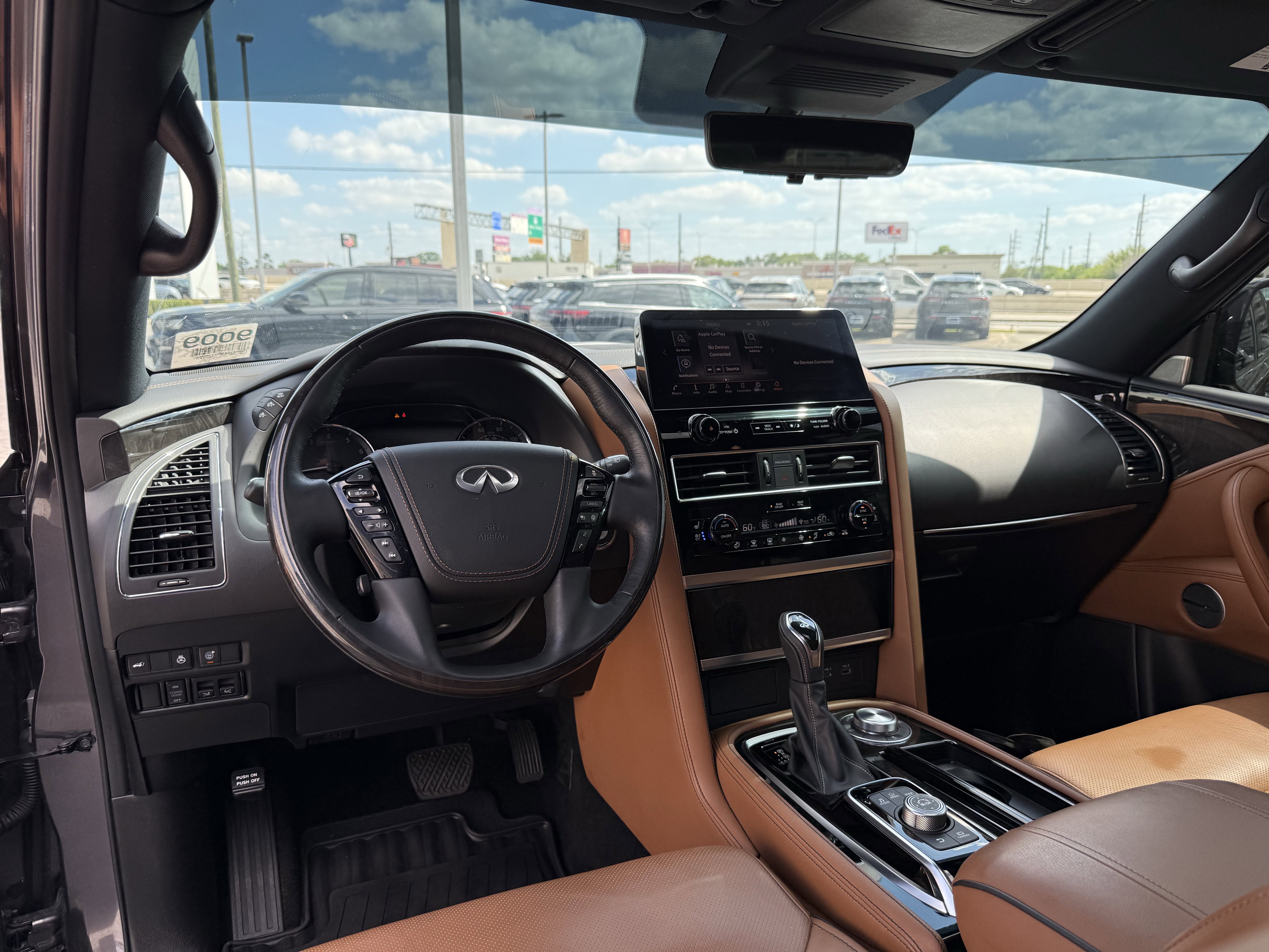 Certified 2024 INFINITI QX80 Sensory AWD/4WD image 23
