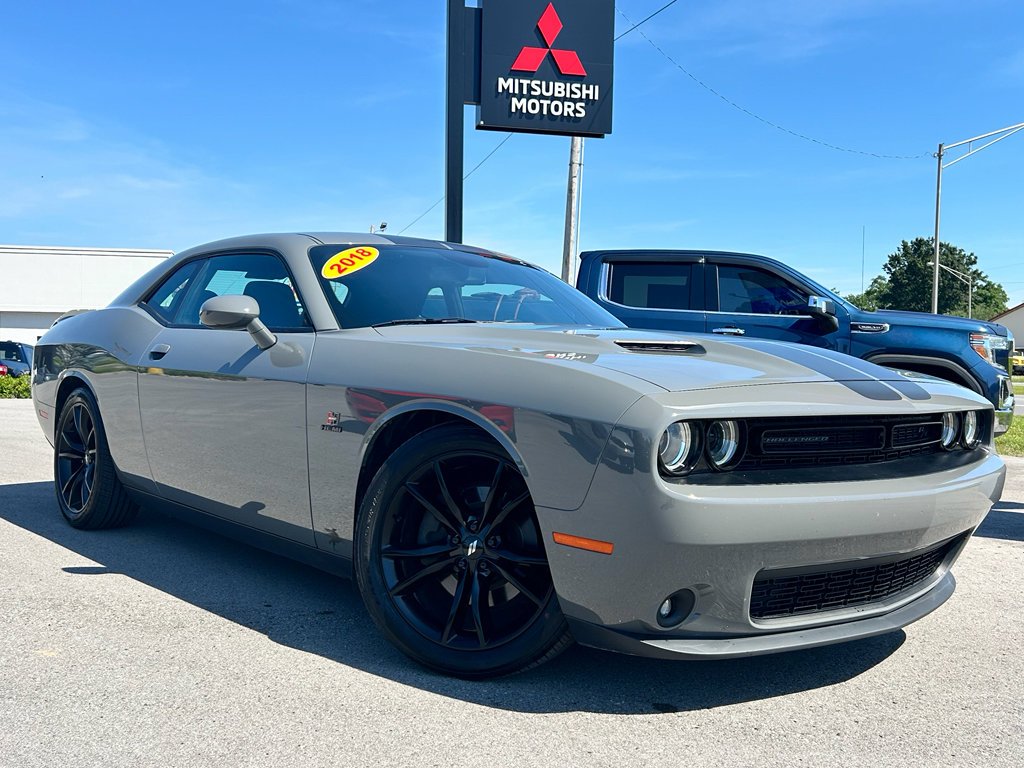 Used 2018 Dodge Challenger R/T w/ Blacktop Package RWD image 1