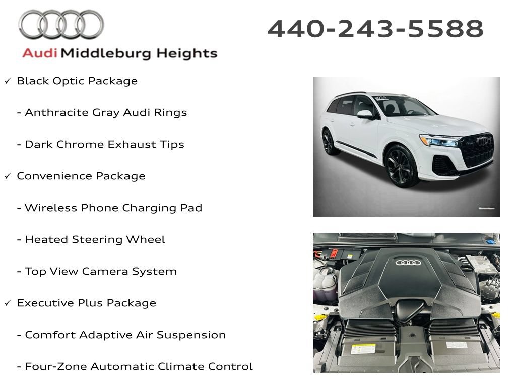Certified 2025 Audi Q7 3.0T Premium Plus w/ Premium Plus Package AWD/4WD image 12