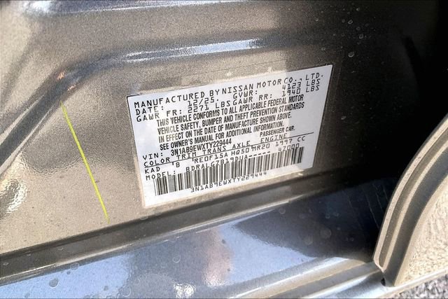 New 2026 Nissan Sentra SL w/ Floor Mat Package image 8