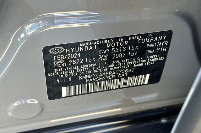 Used 2024 Hyundai Ioniq 6 Limited RWD image 40