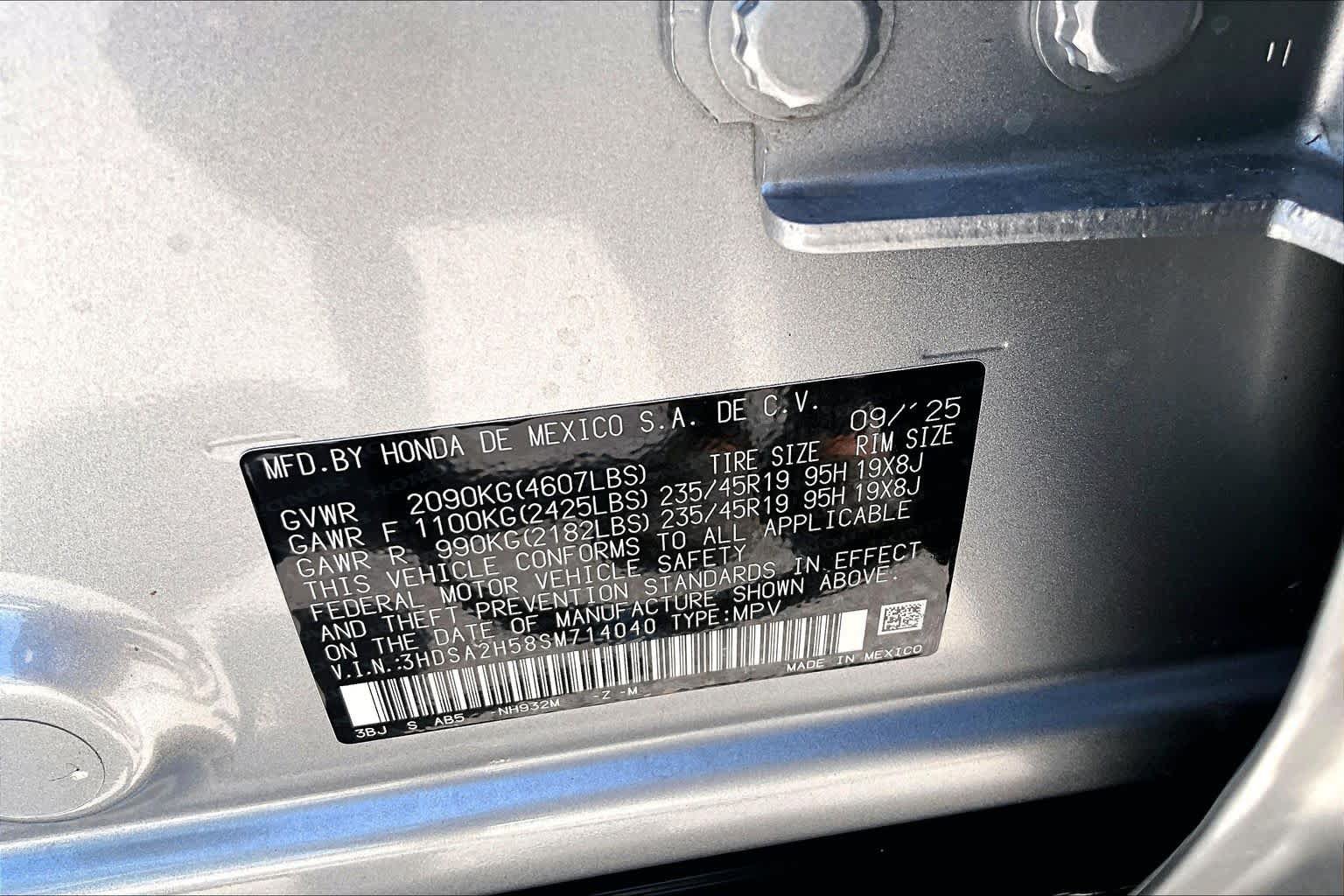 Certified 2025 Acura ADX A-Spec AWD/4WD image 35