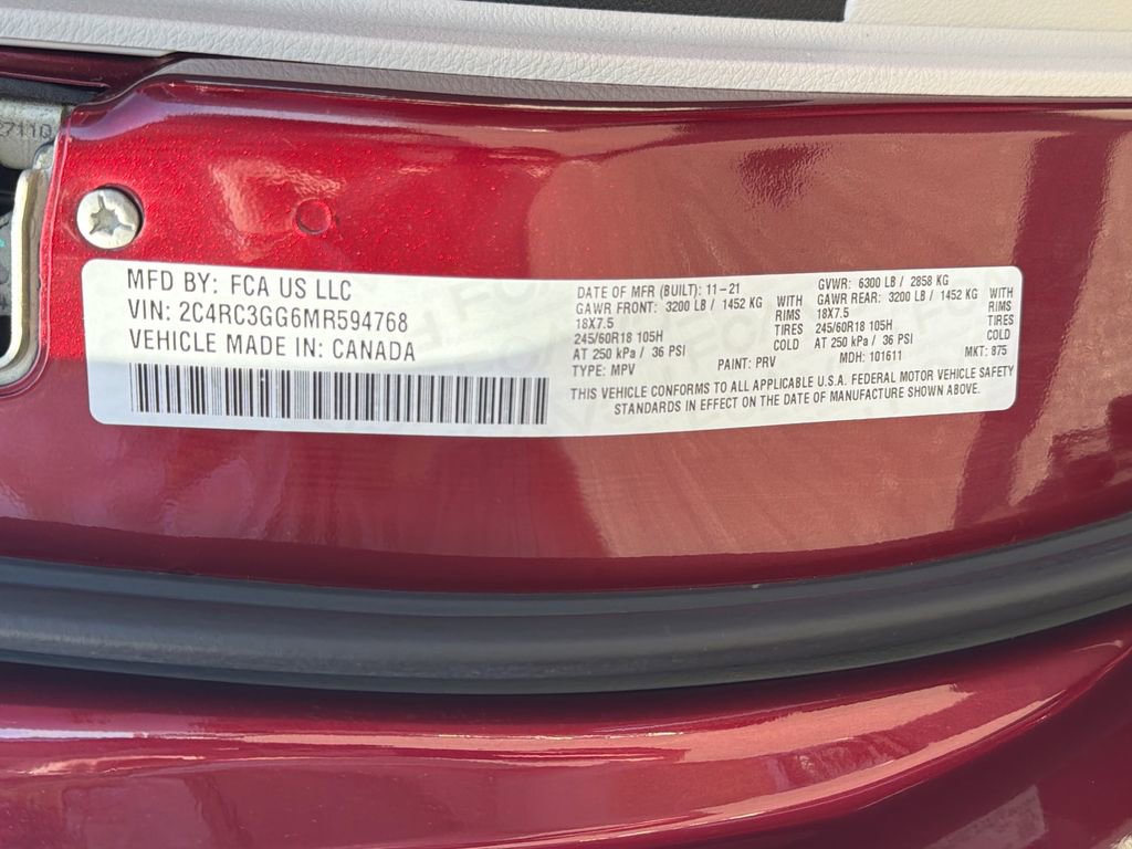 Used 2021 Chrysler Pacifica Limited w/ Premium & Safety Sphere Group AWD/4WD image 30