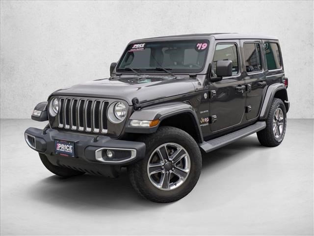 Used 2019 Jeep Wrangler Unlimited Sahara w/ Cold Weather Group image 1