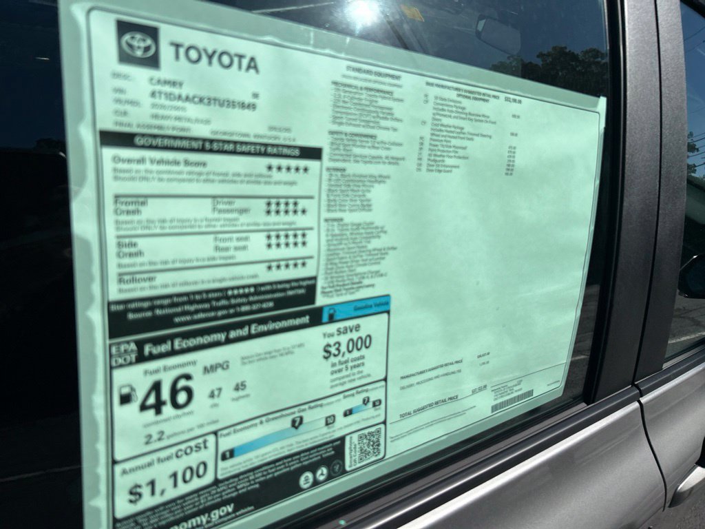 New 2026 Toyota Camry SE w/ Convenience Package FWD image 30