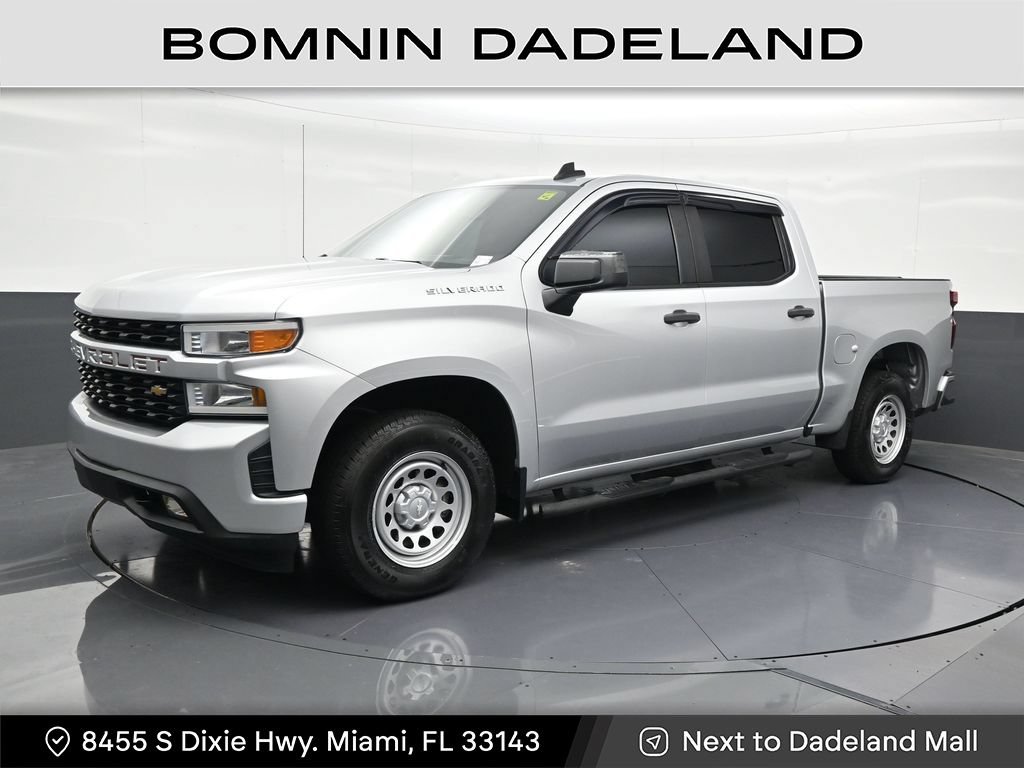 Used 2021 Chevrolet Silverado 1500 Custom RWD image 1
