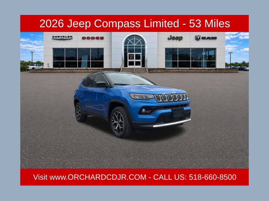 New 2026 Jeep Compass Limited