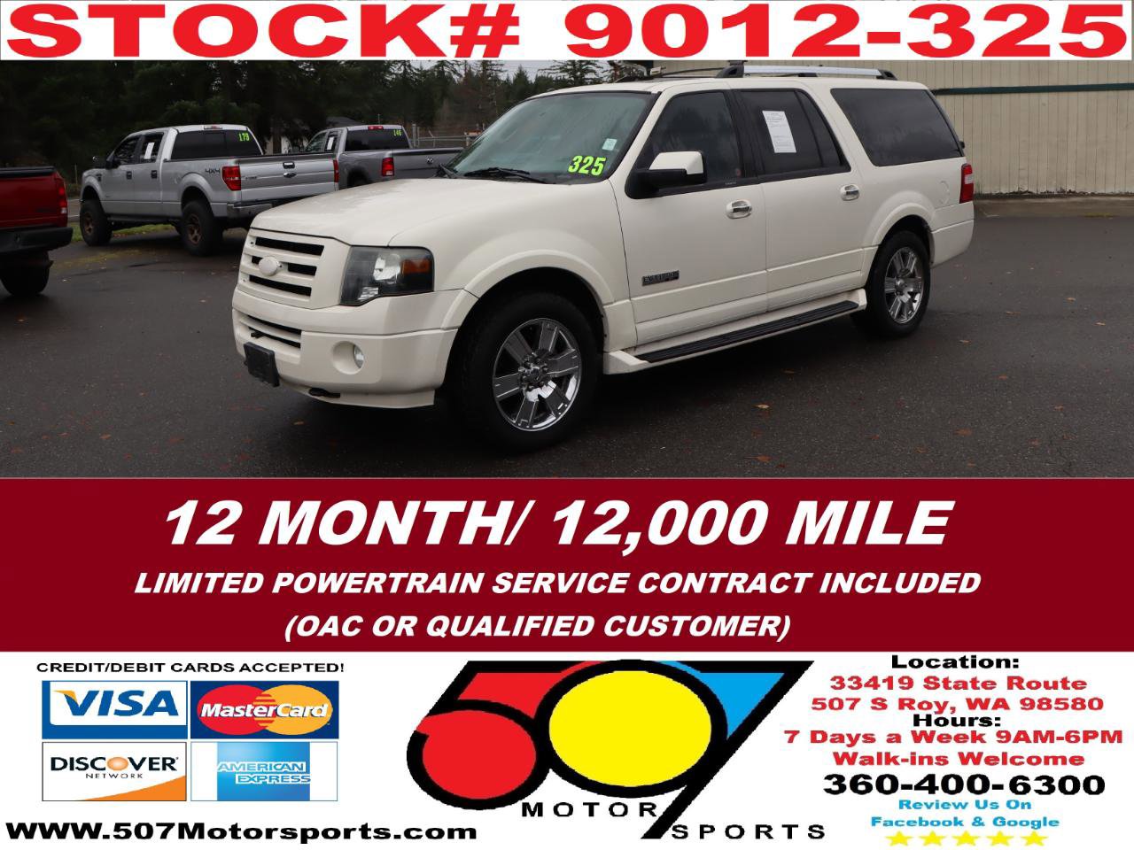 Used 2007 Ford Expedition EL Limited AWD/4WD image 2