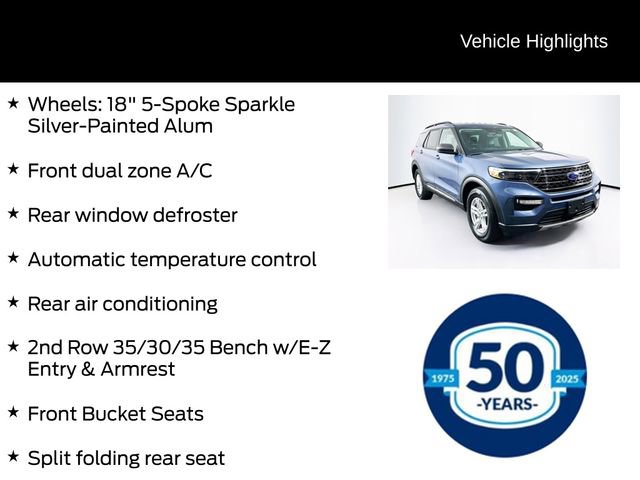 Used 2021 Ford Explorer XLT w/ Equipment Group 202A AWD/4WD image 11