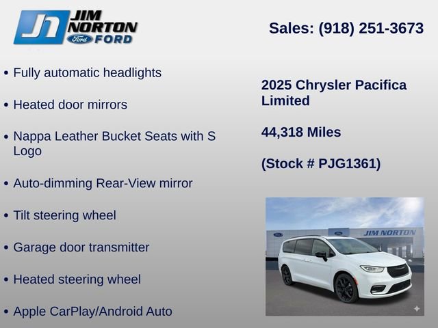 Used 2025 Chrysler Pacifica Limited image 40