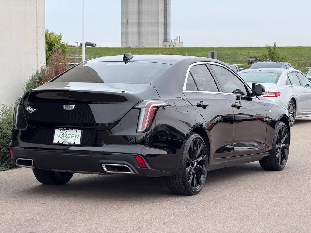 Used 2023 Cadillac CT4 Luxury w/ LPO, ONYX Package AWD/4WD image 5