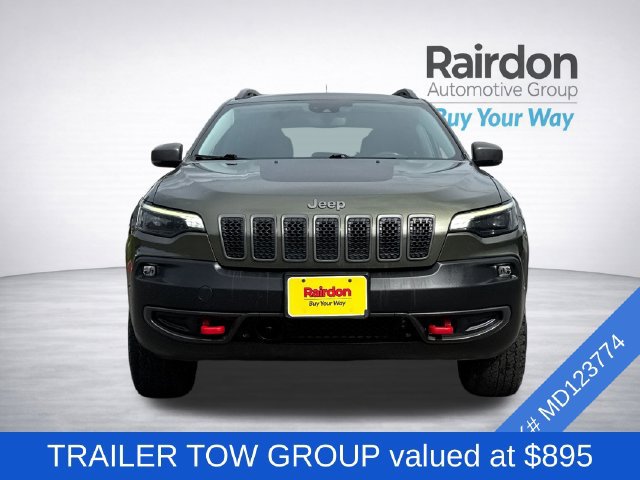 Used 2021 Jeep Cherokee Trailhawk w/ Trailer Tow Group AWD/4WD image 2